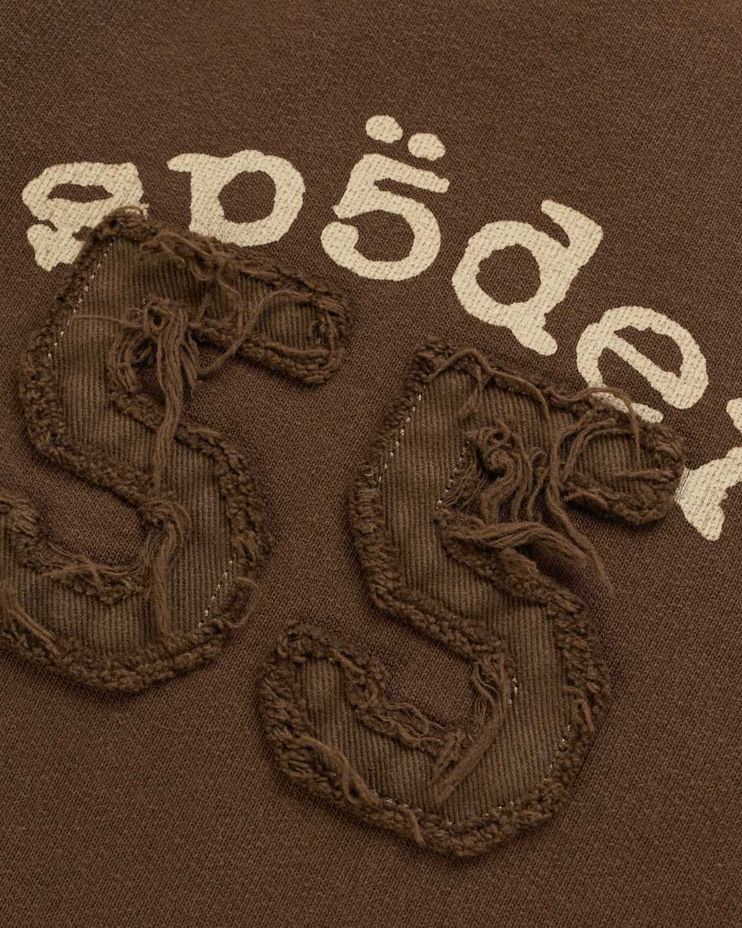 Sp5der 55 University Wide Leg Sweatpants Brown