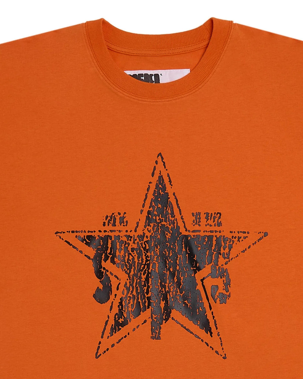 Sp5der Big Star LW Tee Red Orange