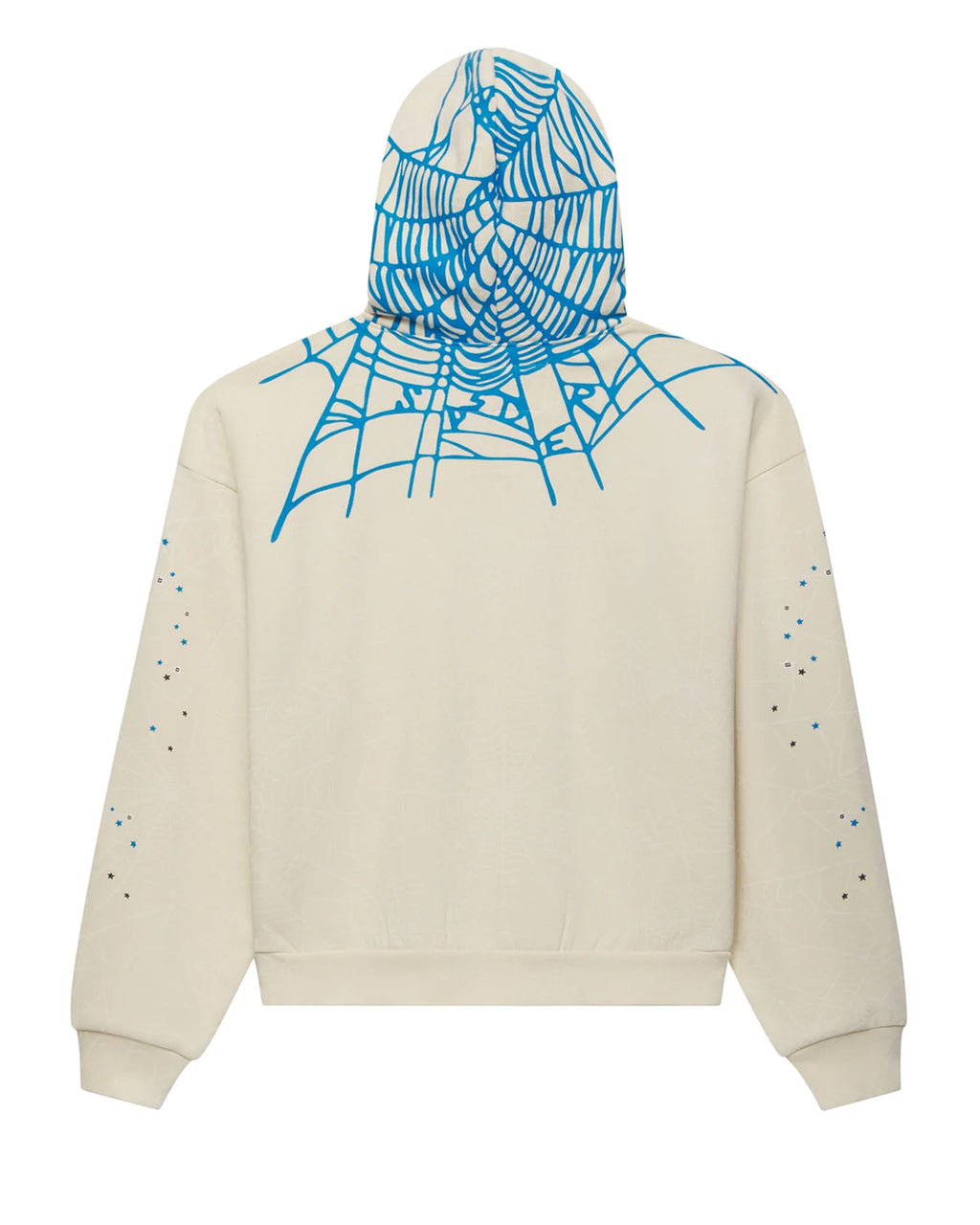 Sp5der Heavy Web Hoodie Foam Cream
