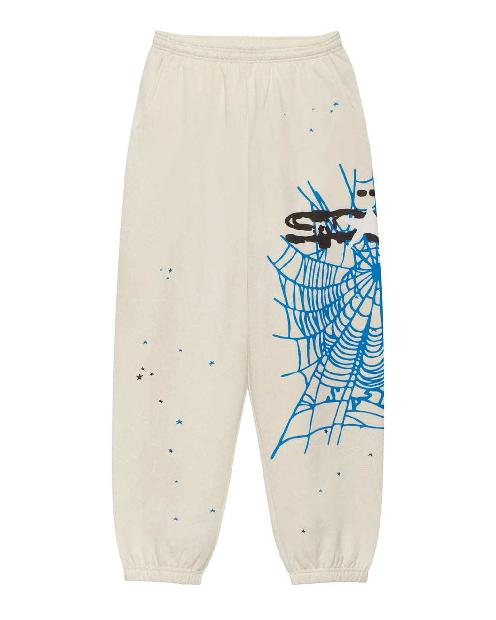 Sp5der Heavy Web Sweatpants Foam Cream