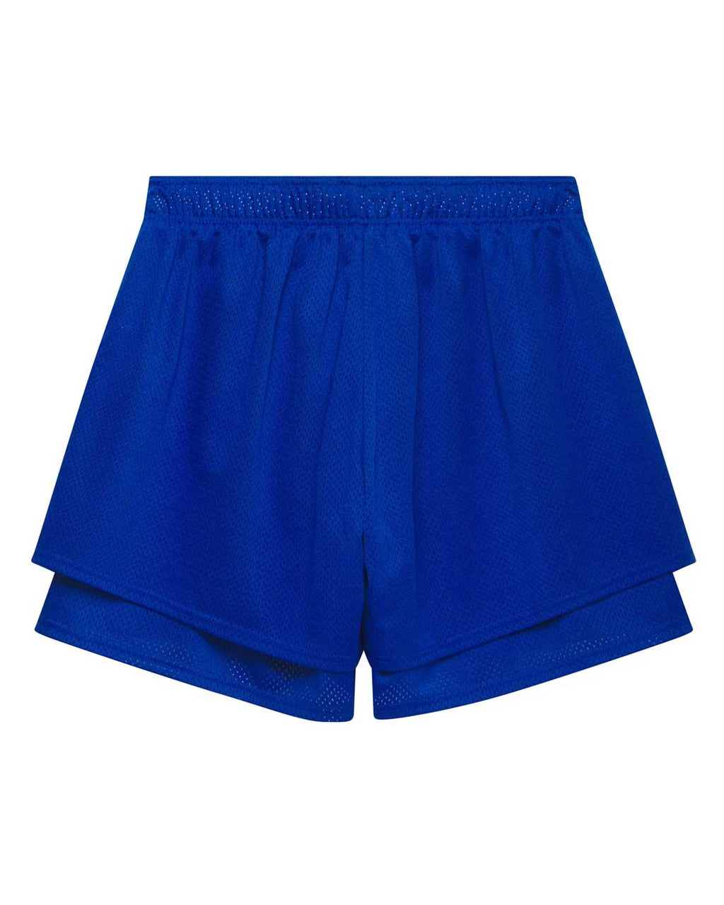 Sp5der Mesh Double Layer Shorts Blue