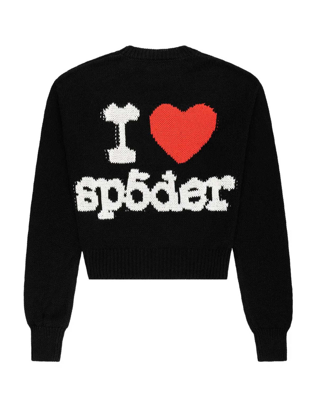 Sp5der Souvenir Sweater Black