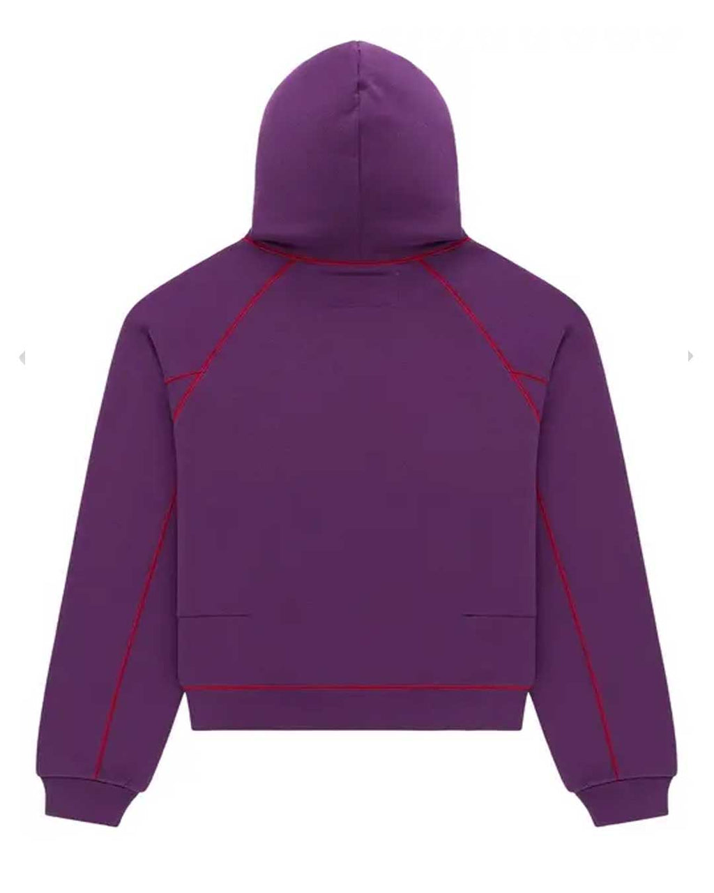 Sp5der Splat Collision Hoodie Purple