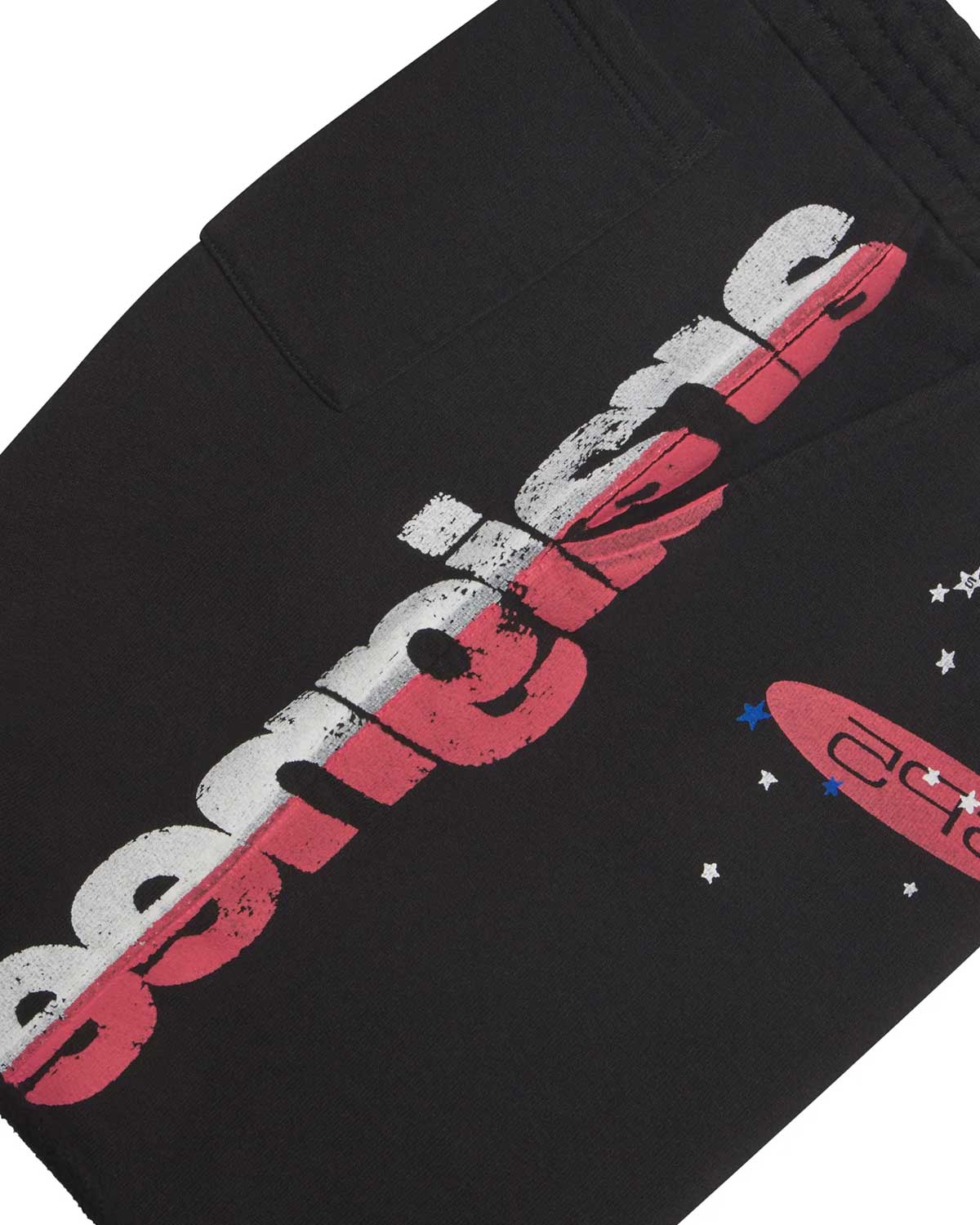 Sp5der Tire Tech Sweatshorts Black
