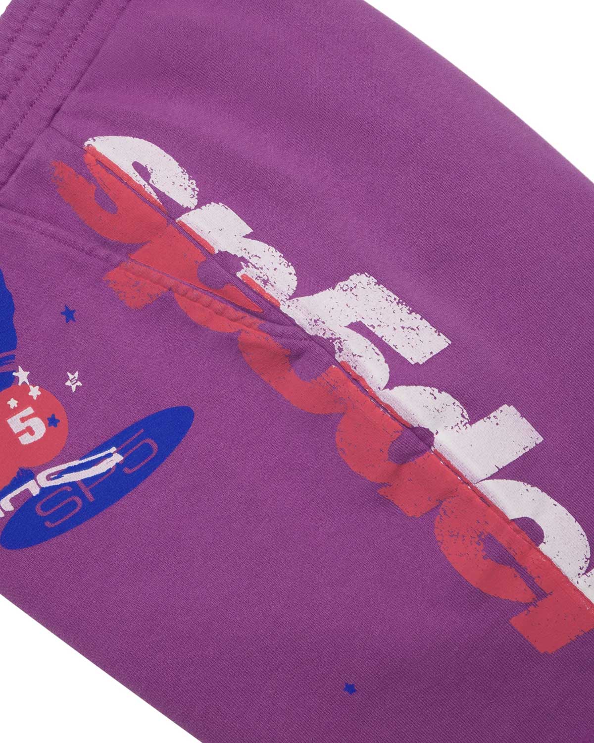 Sp5der Tire Tech Sweatshorts Fuchsia Pink