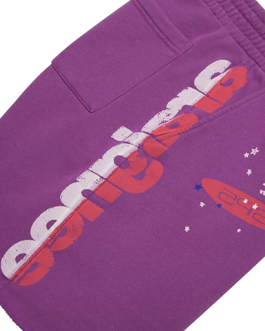 Sp5der Tire Tech Sweatshorts Fuchsia Pink