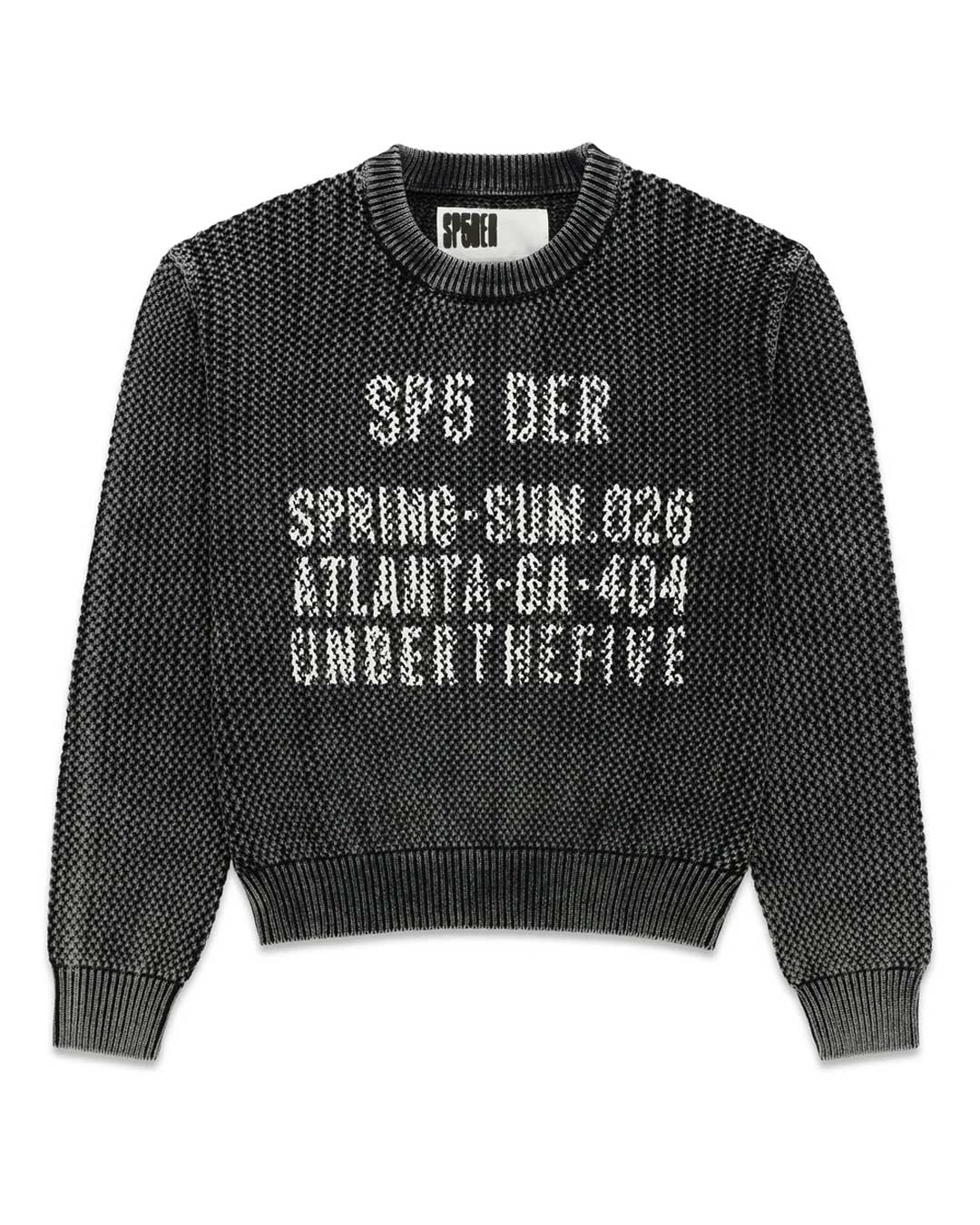 Sp5der Underthefive Sweater Black