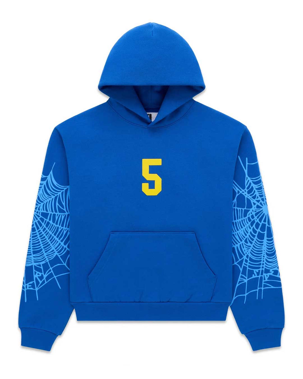 Sp5der Wait 5 Hoodie Blue