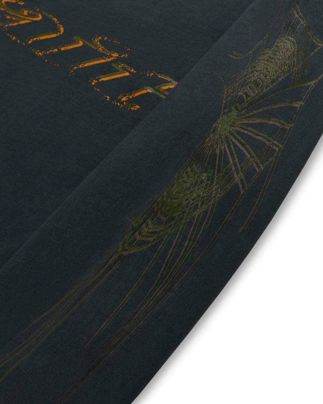 Sp5der Wait L/S Tee Black