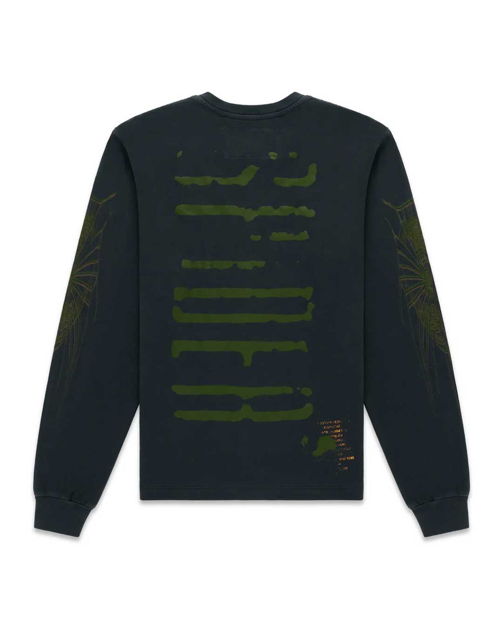 Sp5der Wait L/S Tee Black