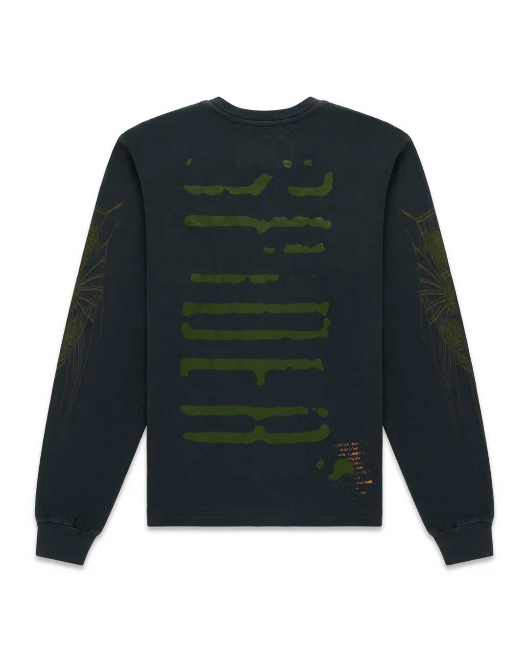 Sp5der Wait L/S Tee Black