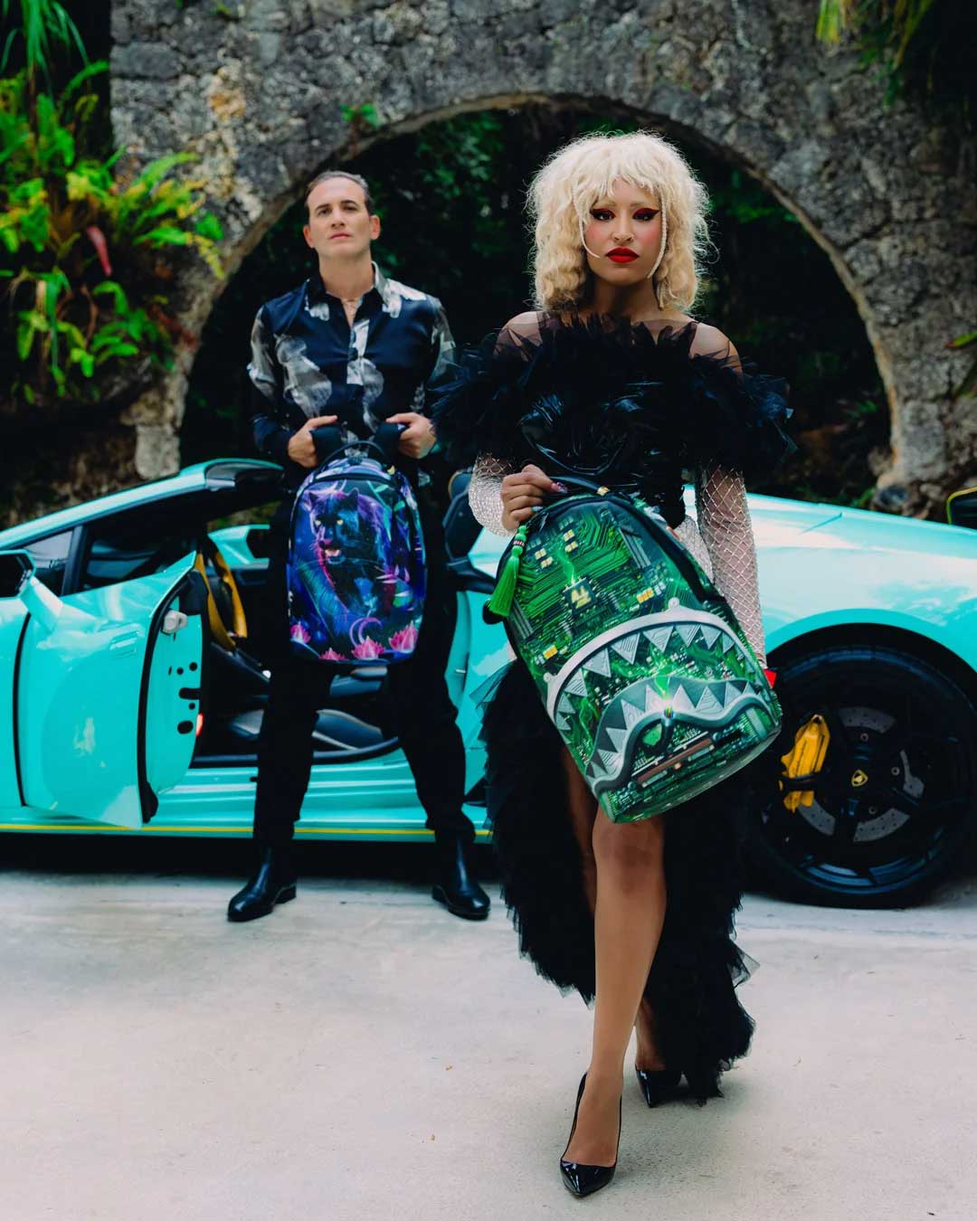 Sprayground A.I. African Intelligence Rewired & Inspired Backpack