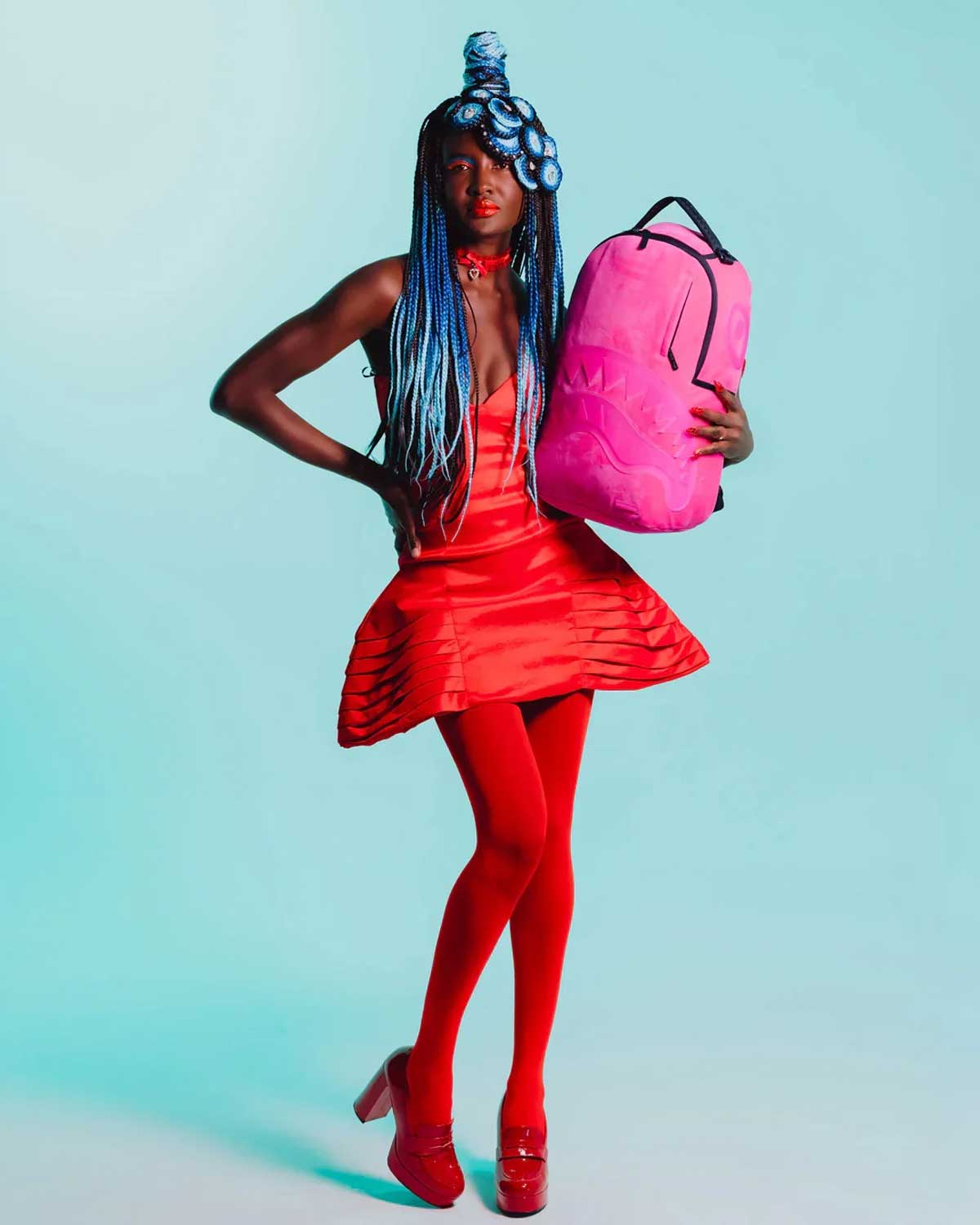 Sprayground Candy-Raver Shark Backpack