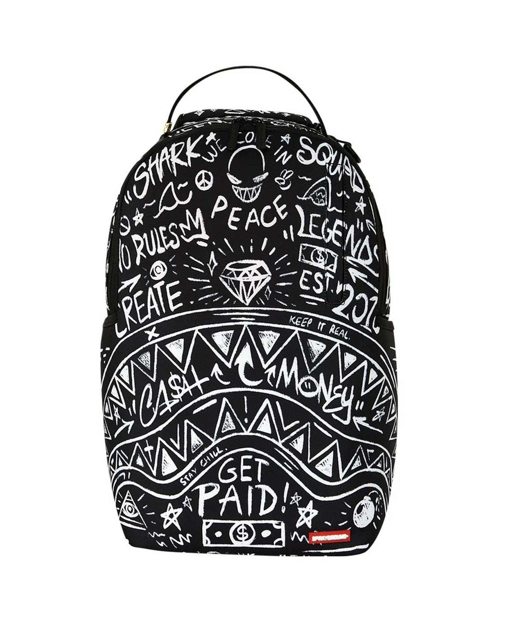 Sprayground Crazy Thoughts Backpack
