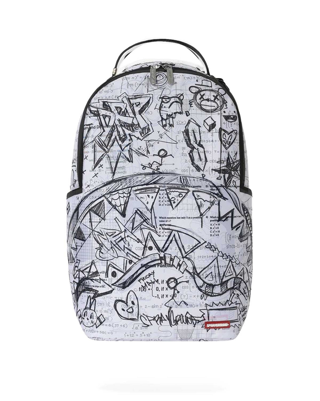 Sprayground Doodles Over Math Homework Backpack