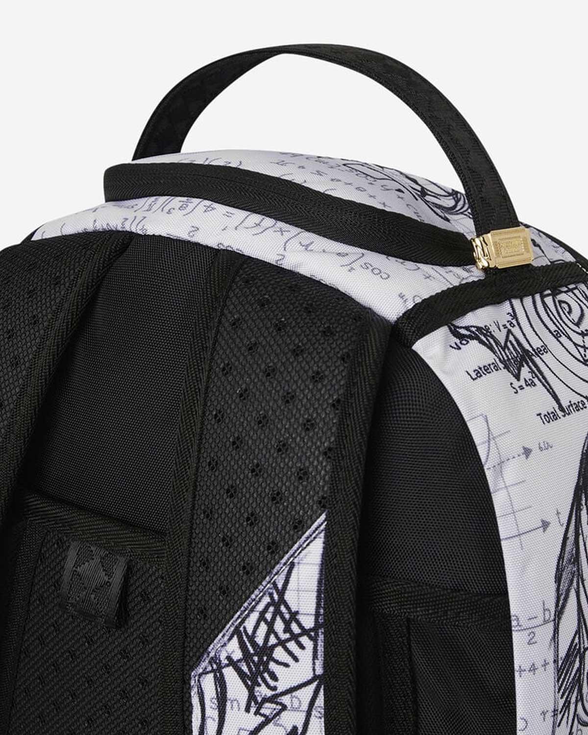 Sprayground Doodles Over Math Homework Backpack
