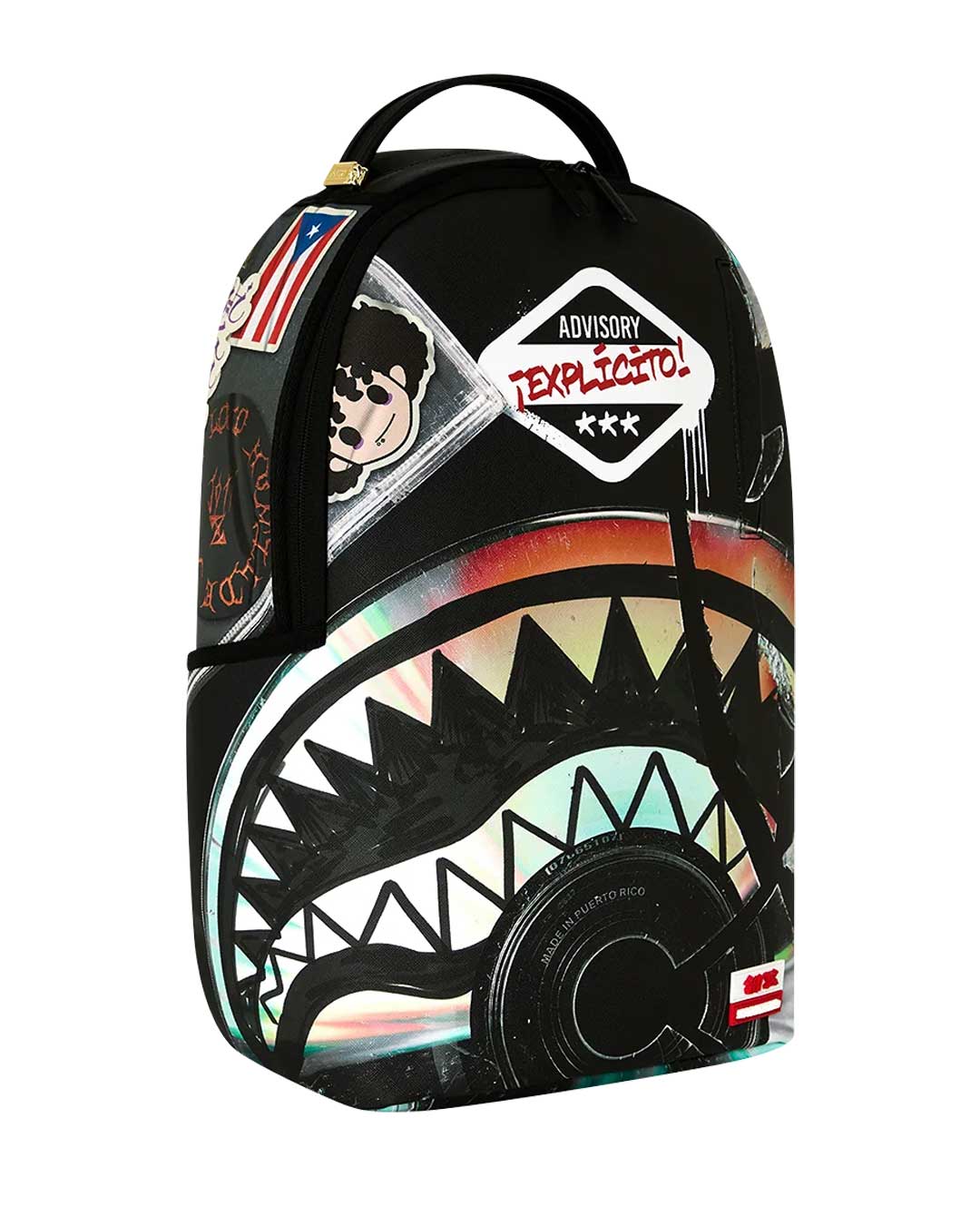 Sprayground Jon Z Burned Disc Backpack