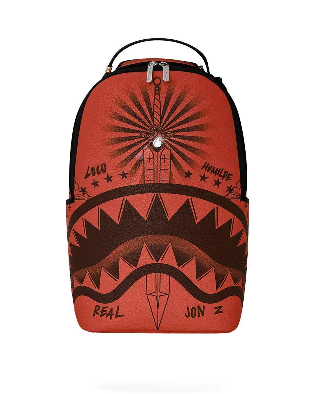 Sprayground Jon Z Tattoos Backpack Red