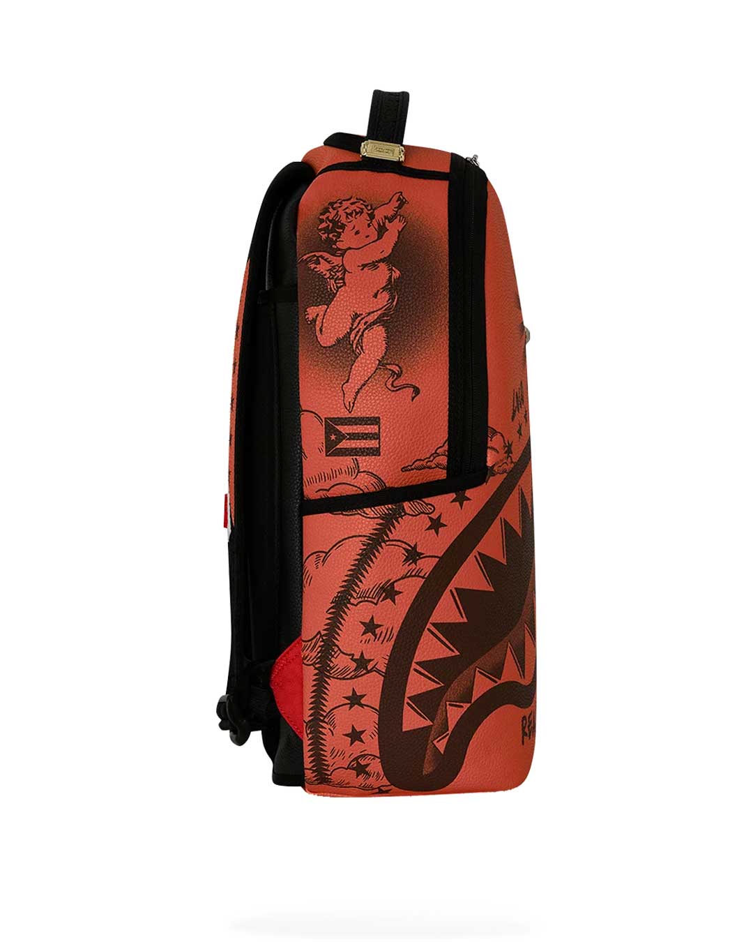 Sprayground Jon Z Tattoos Backpack Red