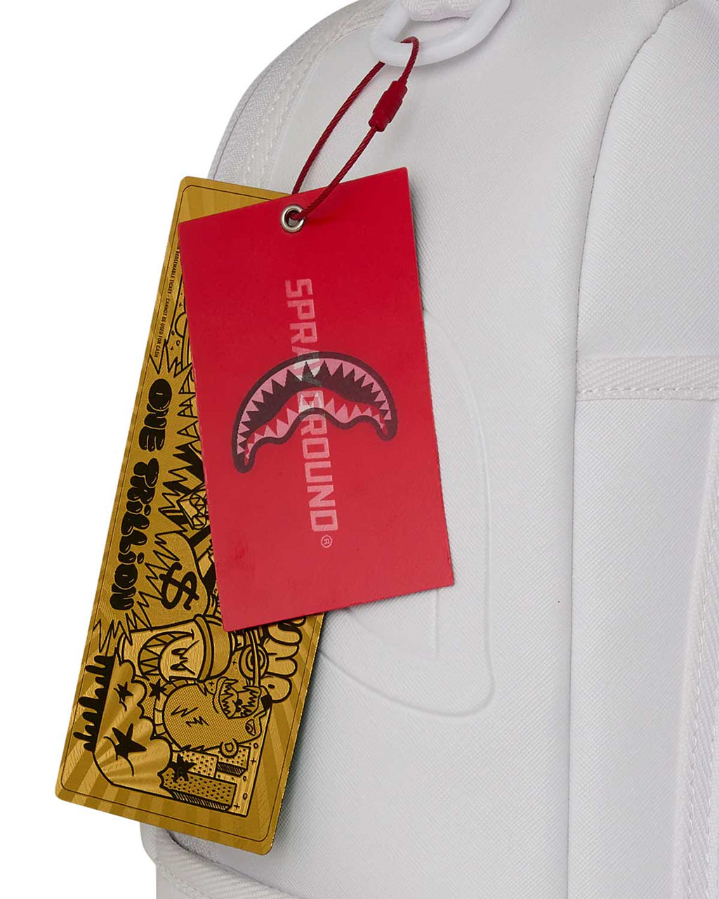 Sprayground Money Trick Backpack White