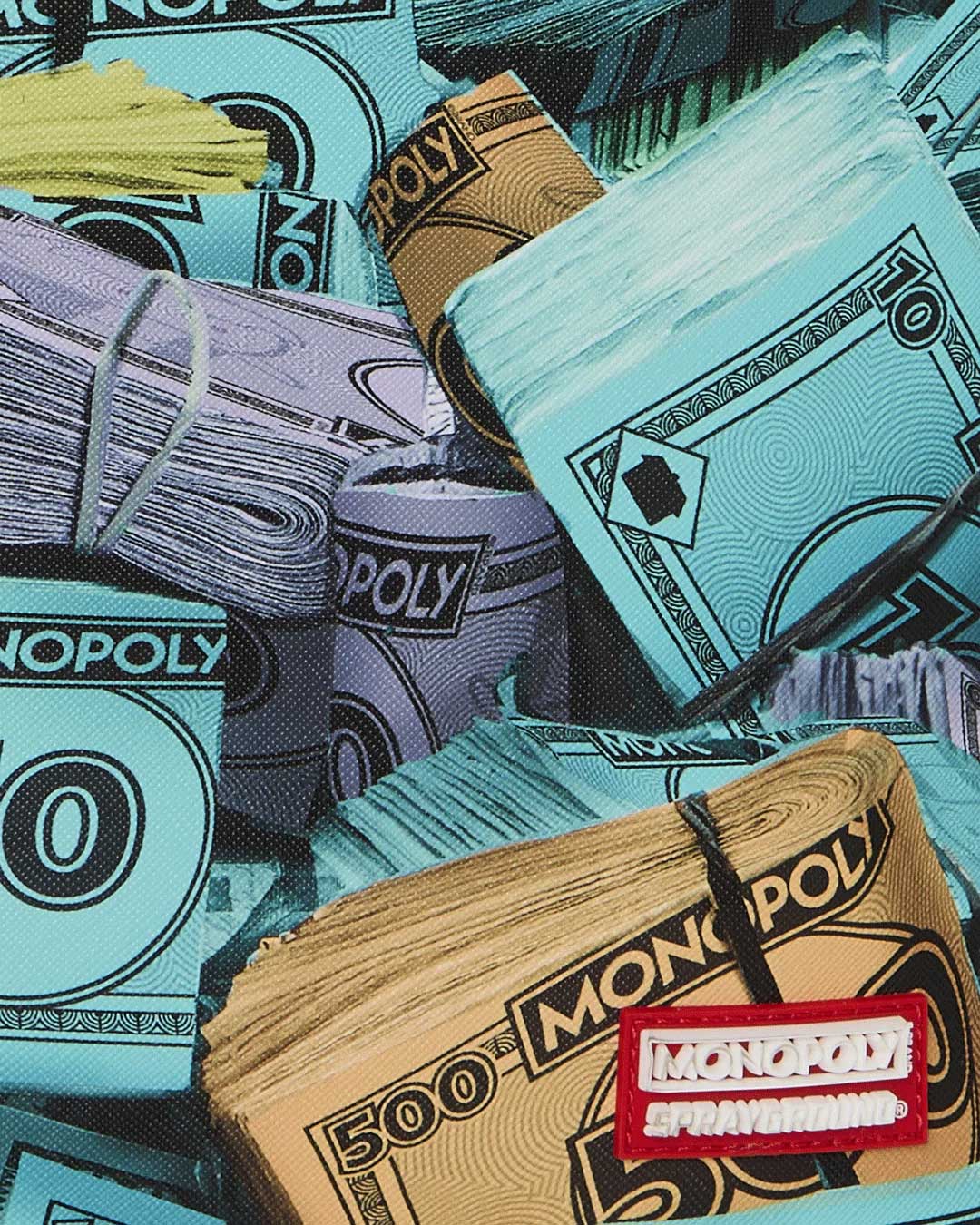 Sprayground Monopoly Money Stacks Backpack