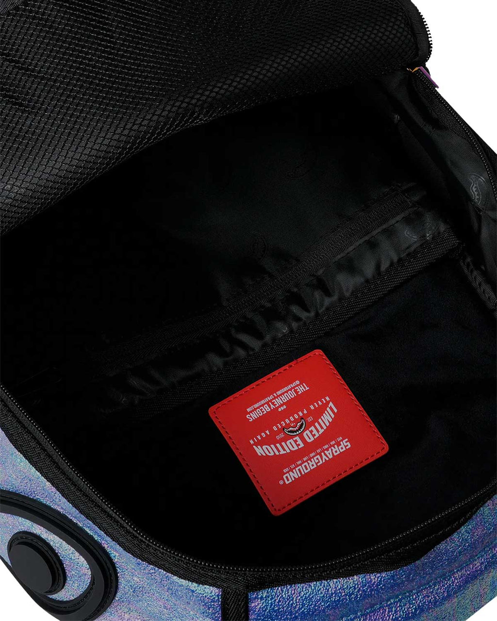 Sprayground Oil Spill Shark Backpack