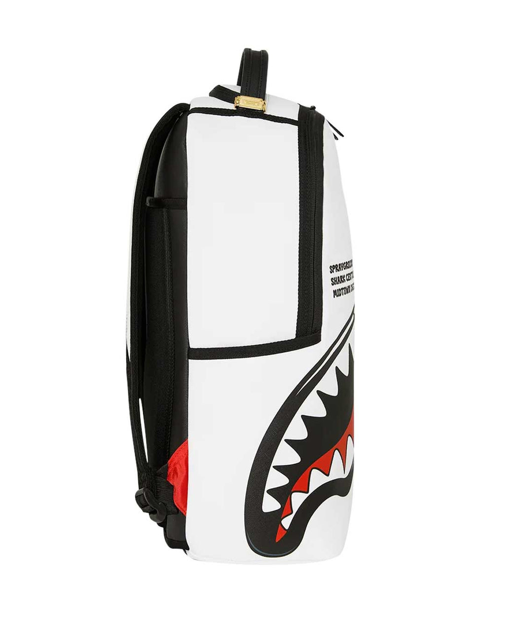 Sprayground Shark Central Bubbly White Backpack
