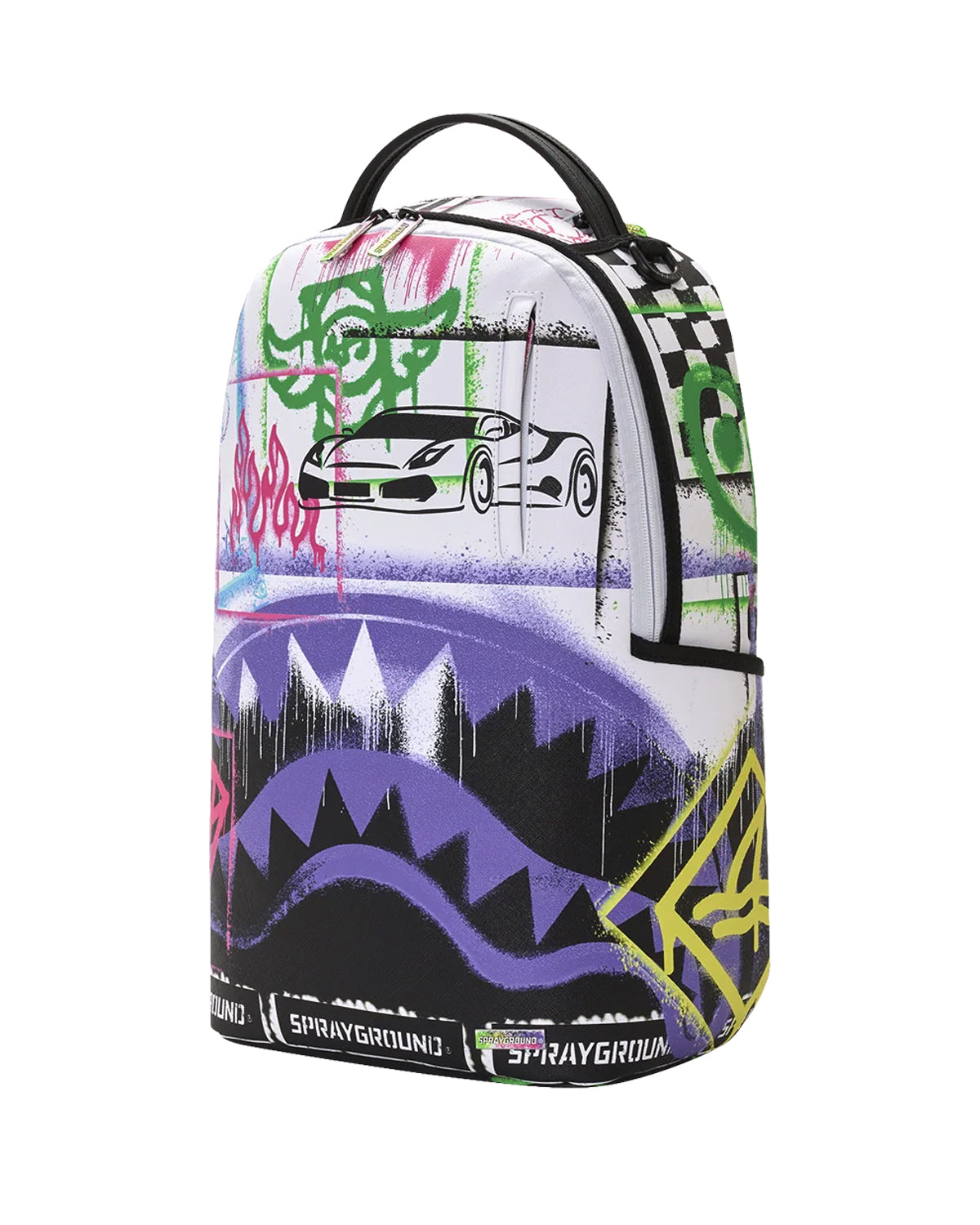 Sprayground Stencil Shark Attack Backpack