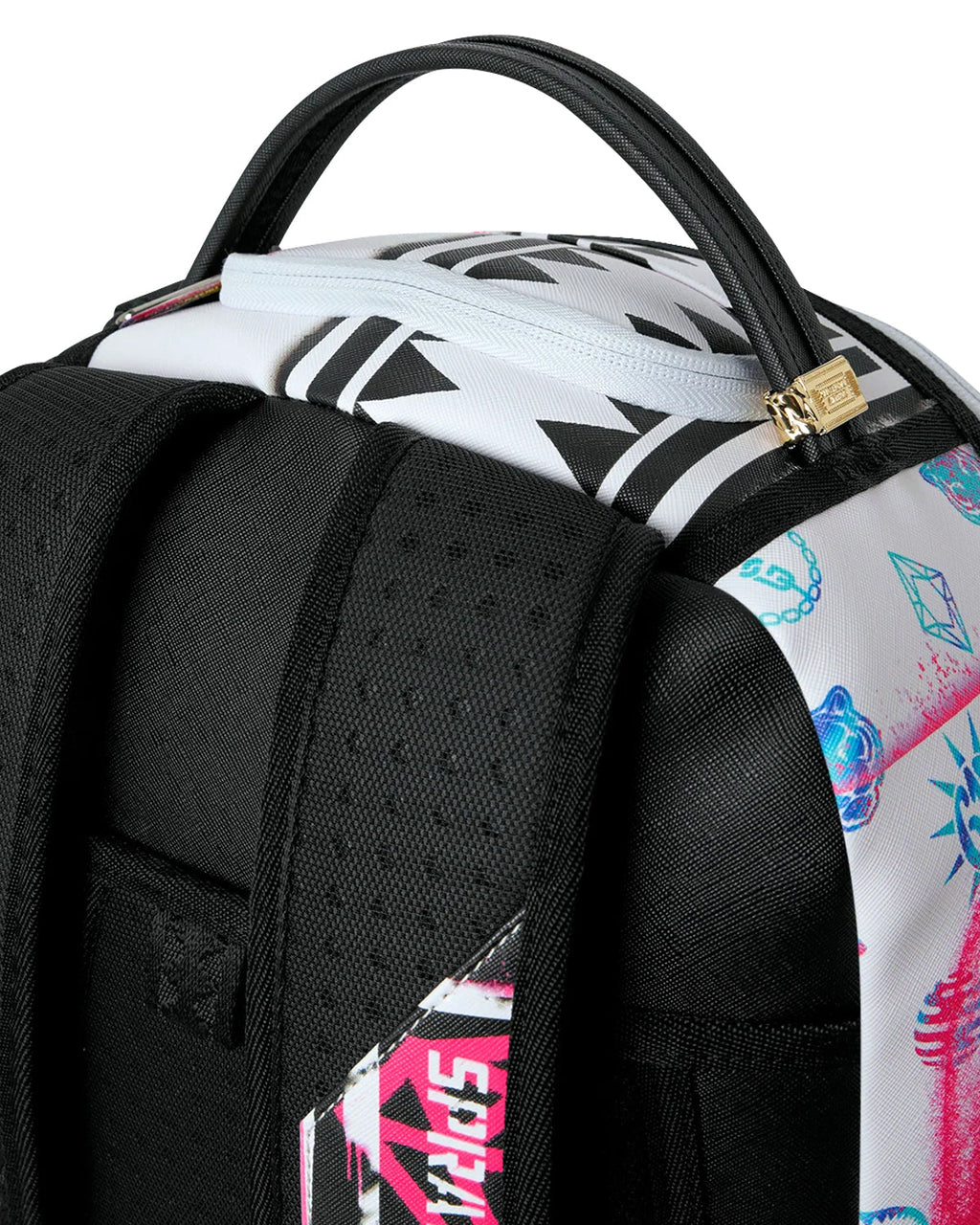 Sprayground Stencil Shark Attack Backpack