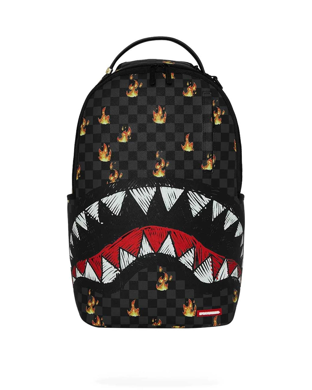 Sprayground Super Hot Fire Sharks In Paris Backpack