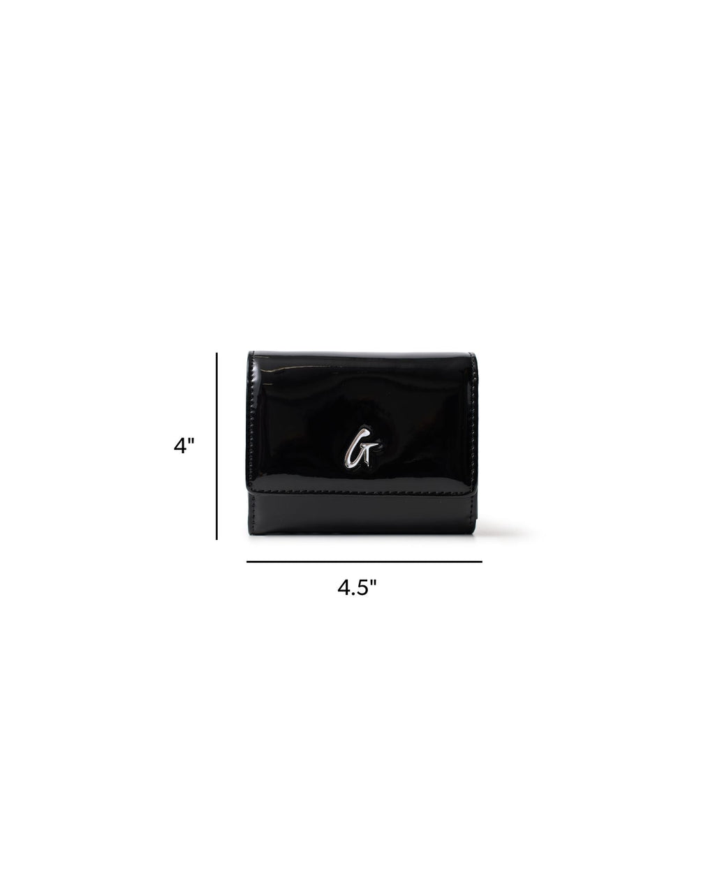 STANDARD SILVER COMPACT WOC - MIRROR BLACK