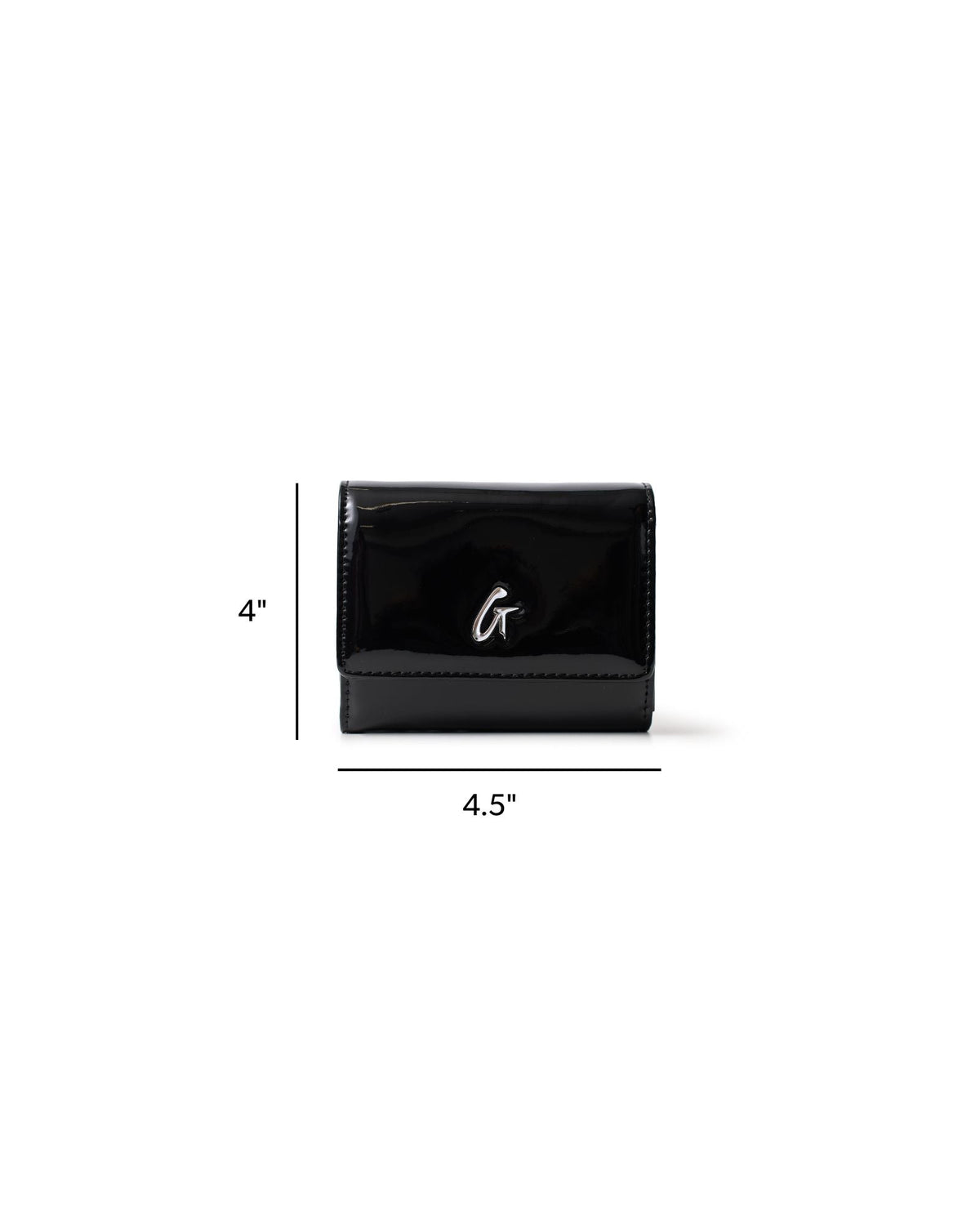 STANDARD SILVER COMPACT WOC - MIRROR BLACK
