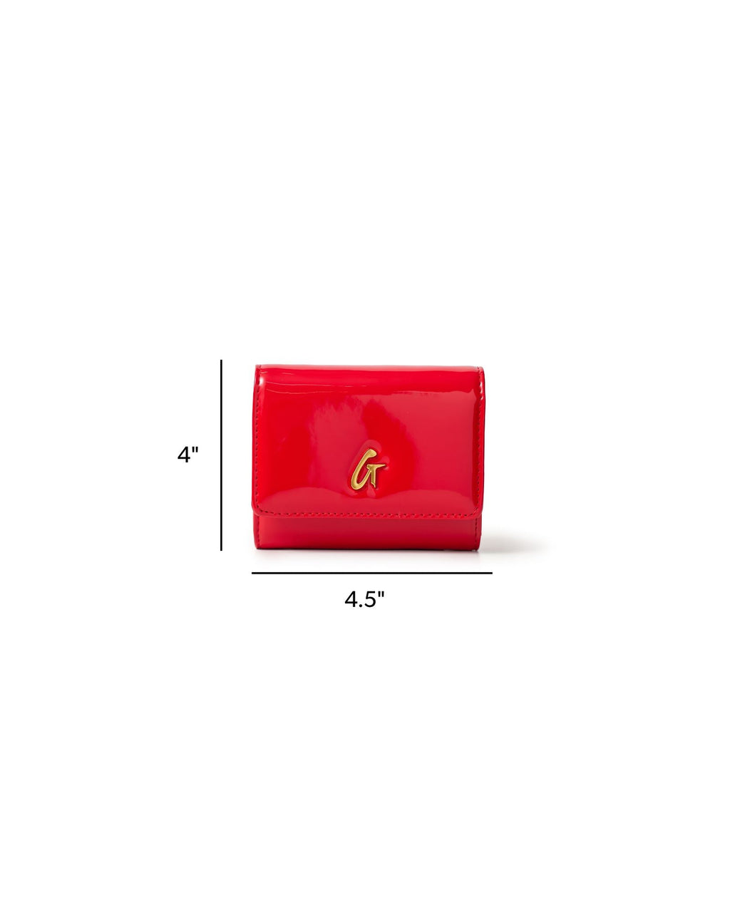 STANDARD GOLD COMPACT WOC - MIRROR RED