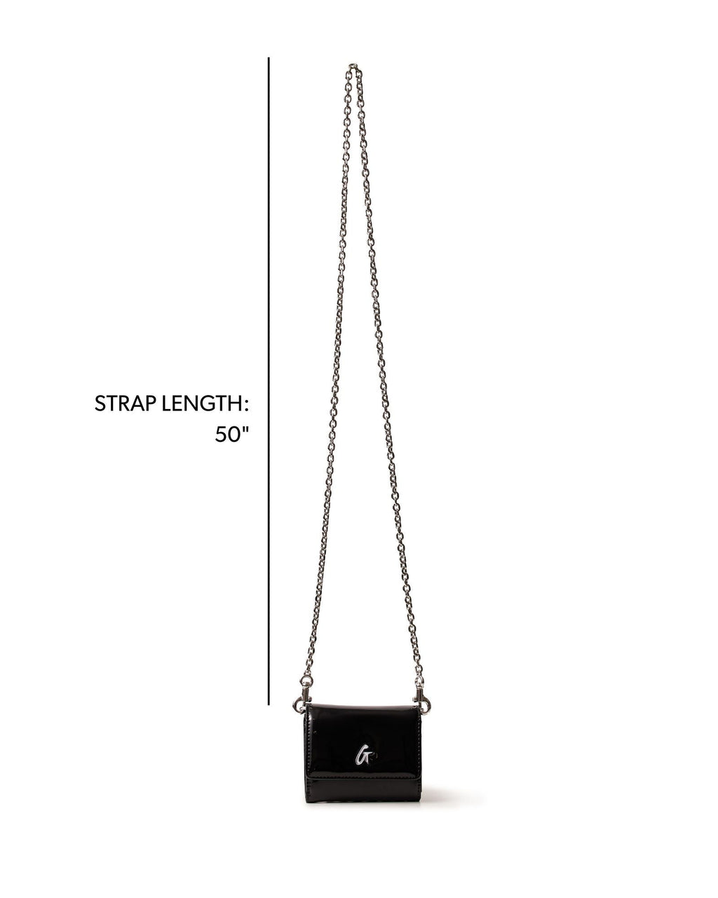 STANDARD SILVER COMPACT WOC - MIRROR BLACK
