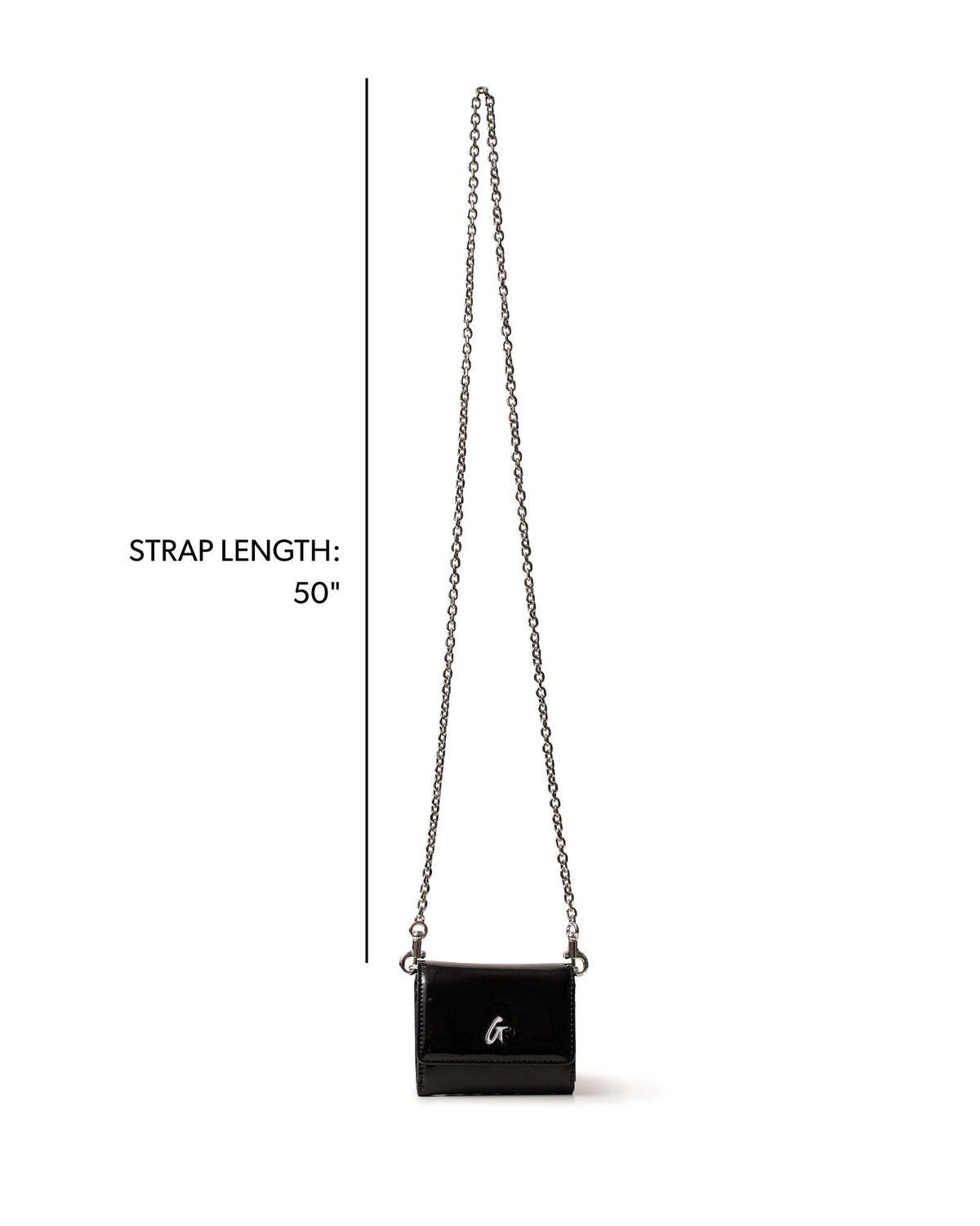 STANDARD SILVER COMPACT WOC - MIRROR BLACK