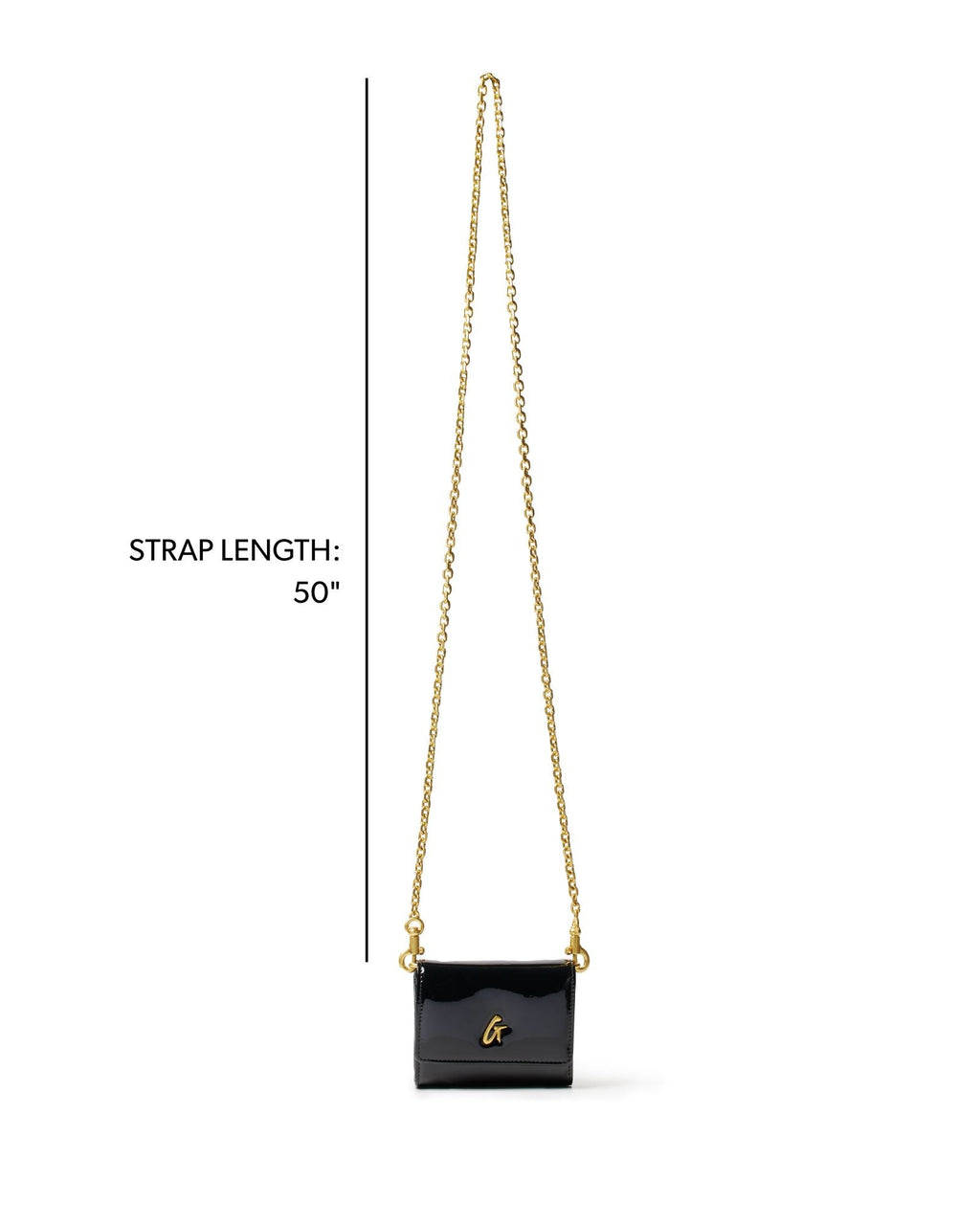 STANDARD GOLD COMPACT WOC - MIRROR BLACK
