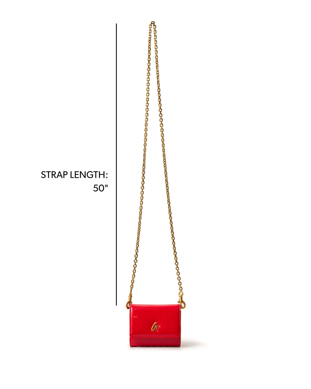 STANDARD GOLD COMPACT WOC - MIRROR RED