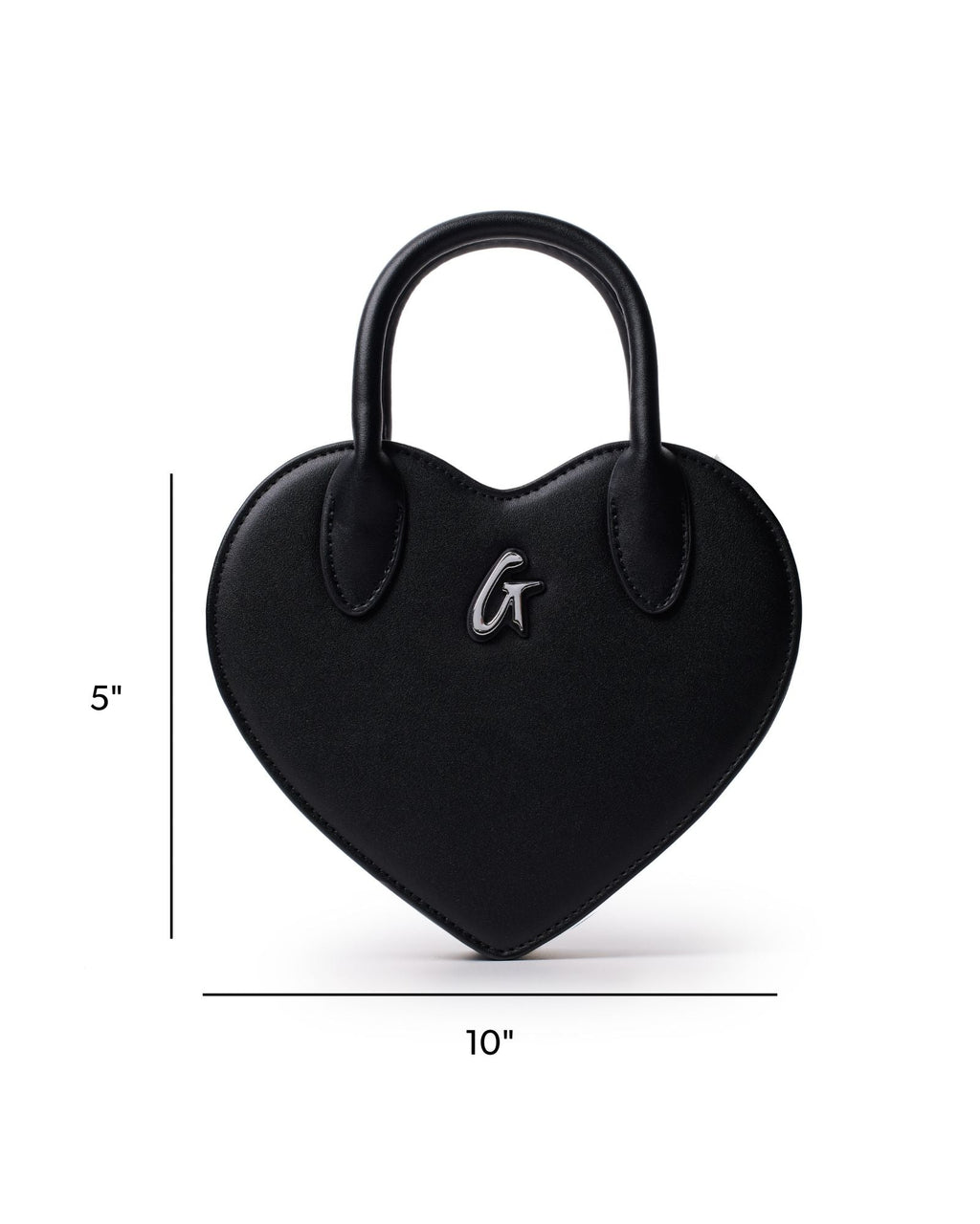 STANDARD HEART BAG - BLACK