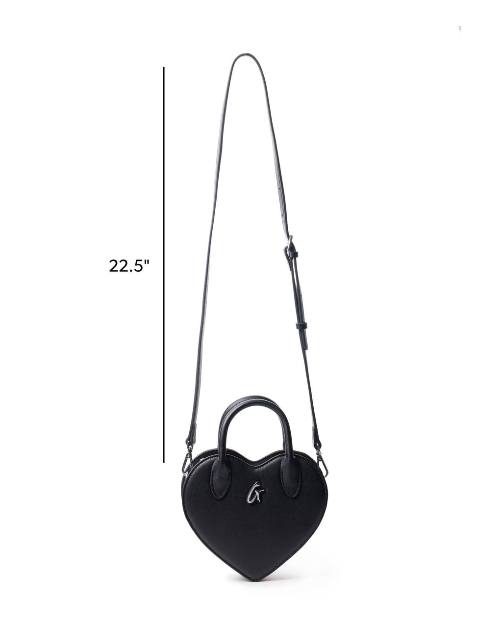 STANDARD HEART BAG - BLACK