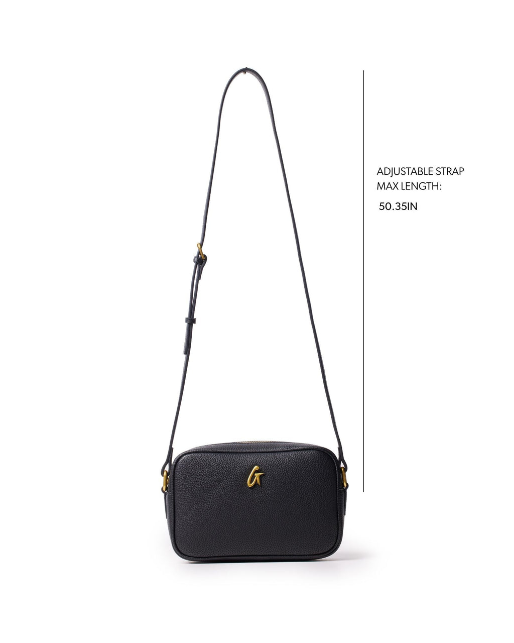 STANDARD PEBBLE CAMERA BAG - BLACK