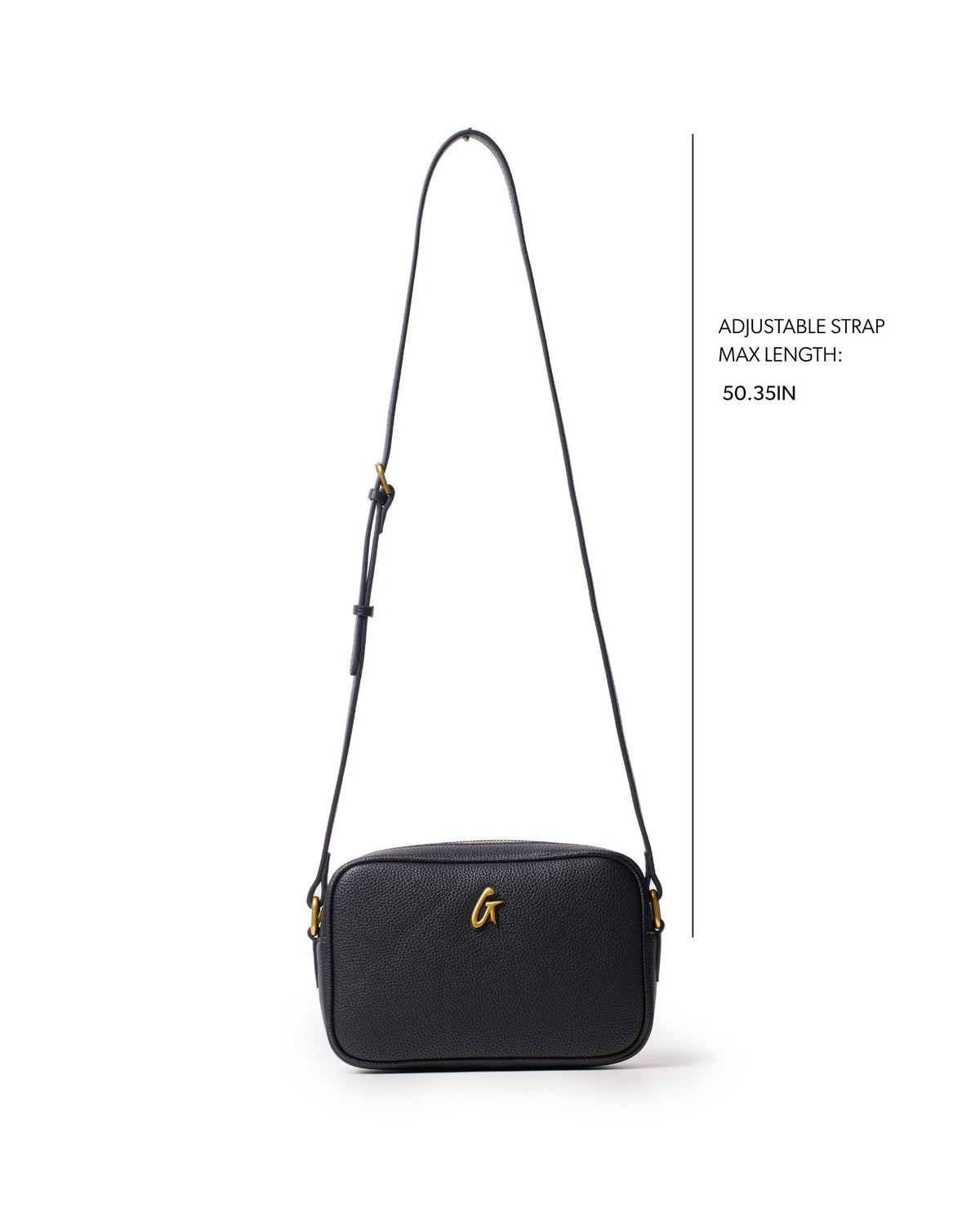 STANDARD PEBBLE CAMERA BAG - BLACK