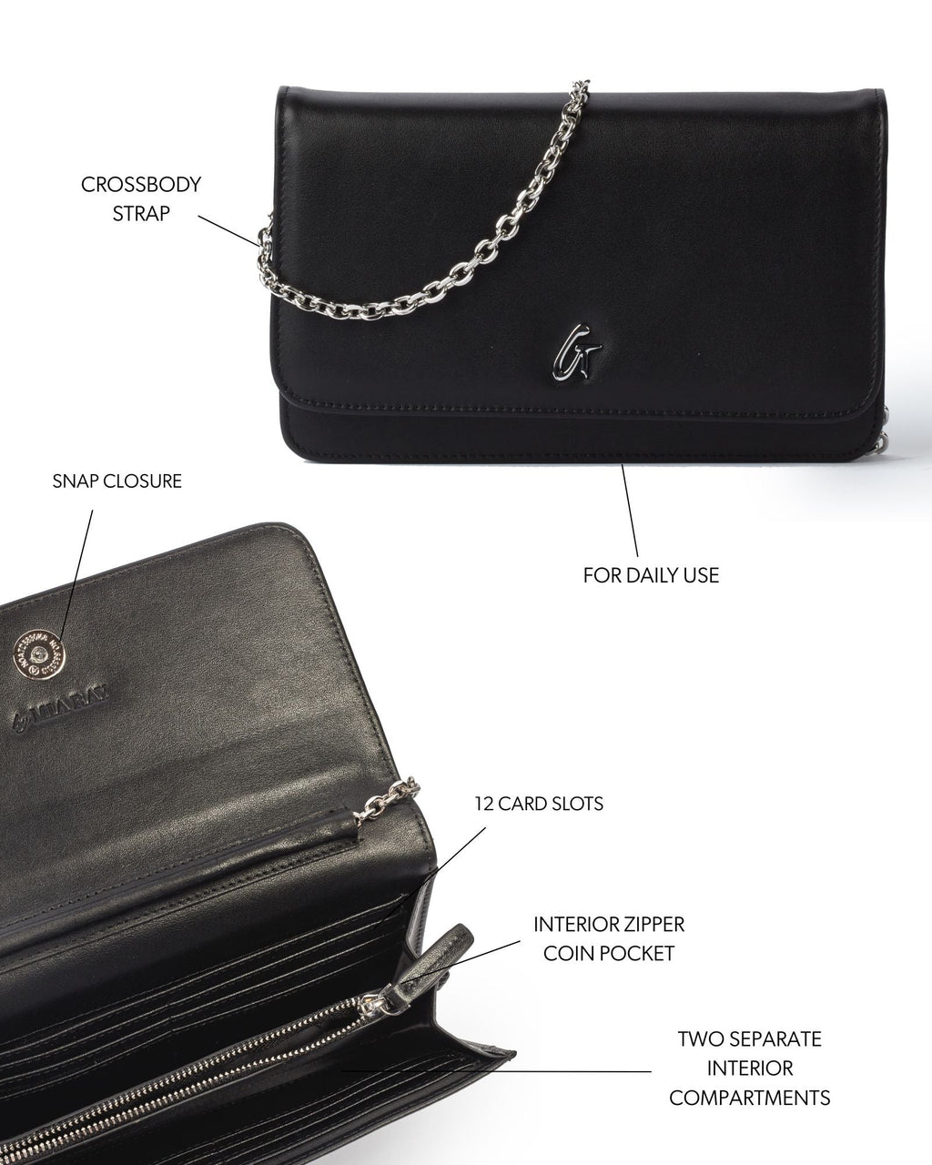 STANDARD SILVER WOC - BLACK