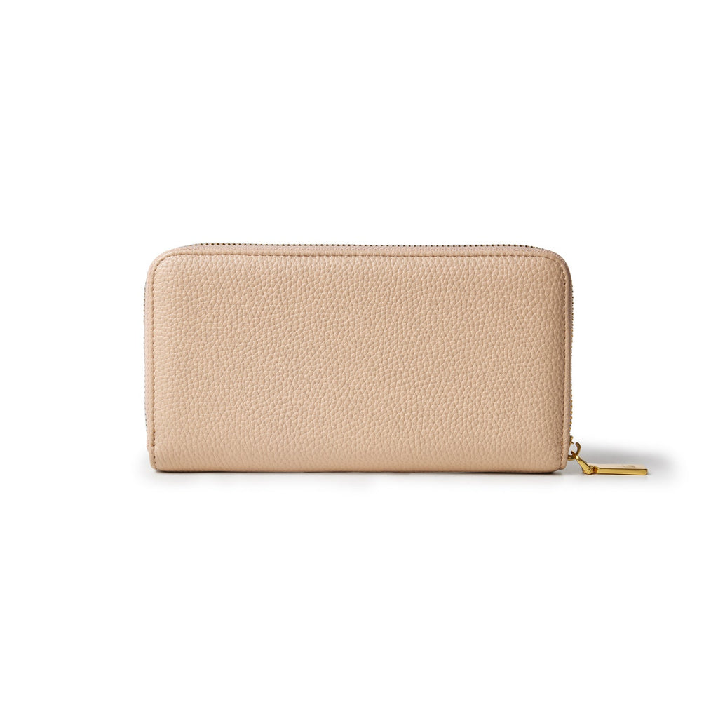 STANDARD PEBBLE WALLET - NUDE