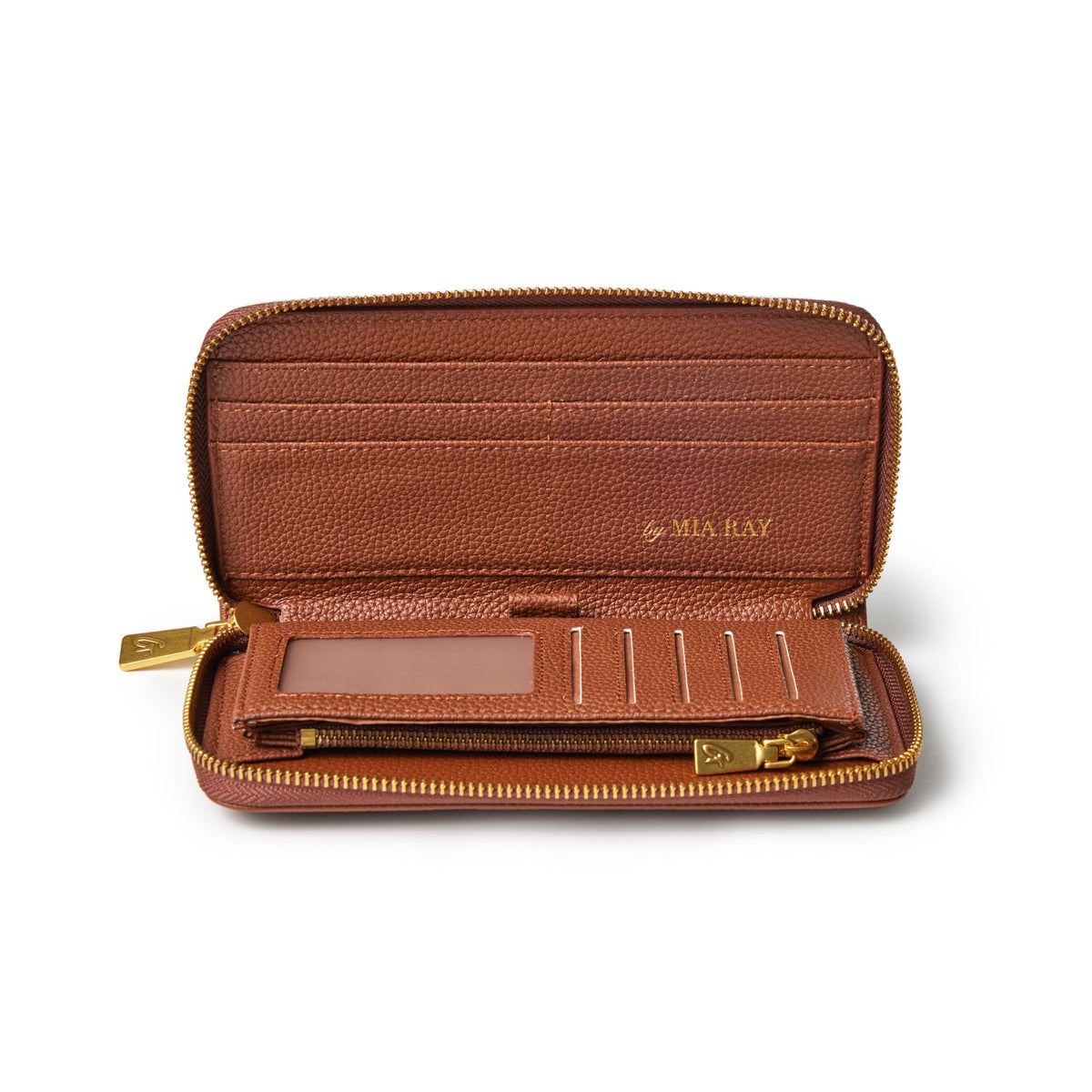 STANDARD PEBBLE WALLET - BROWN