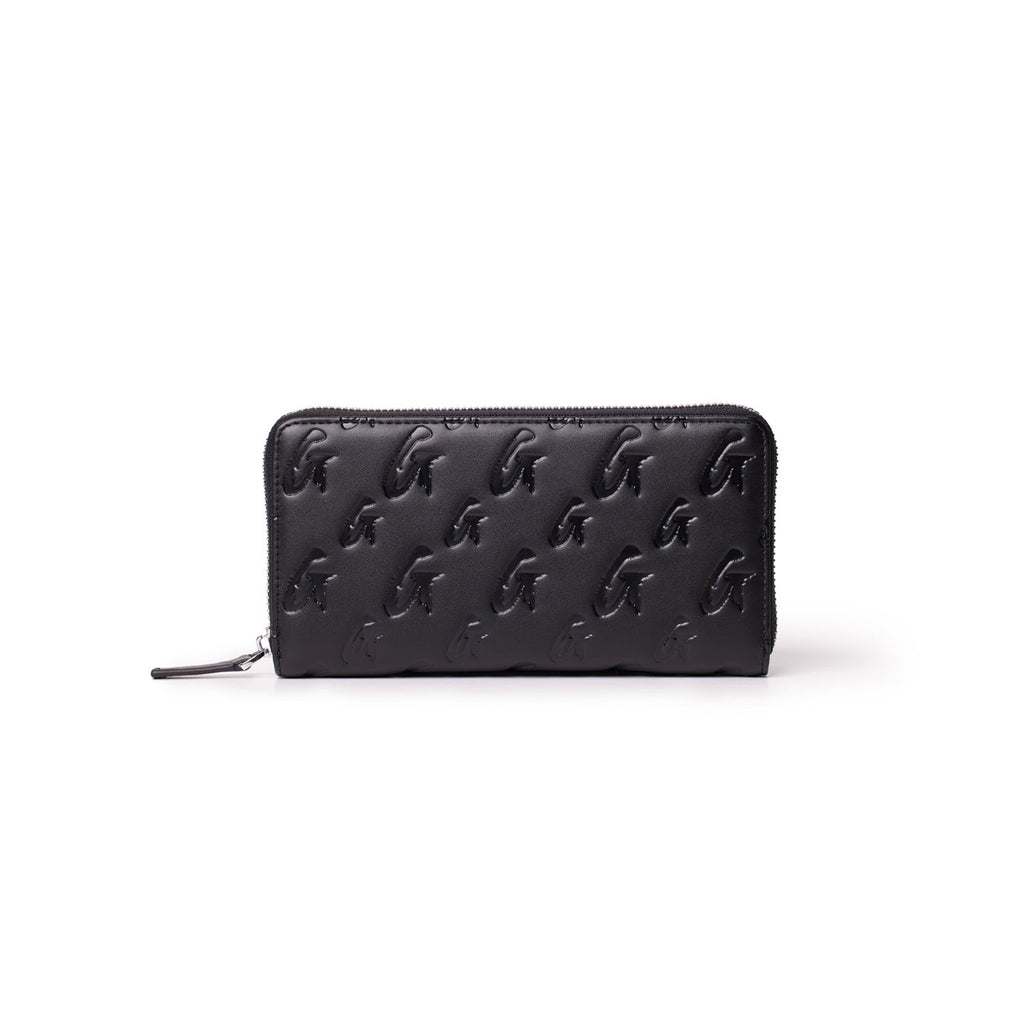 STANDARD MONOGRAM WALLET - BLACK