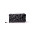 STANDARD MONOGRAM WALLET - BLACK