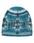 Supreme Far Isle Studded Beanie Slate Blue