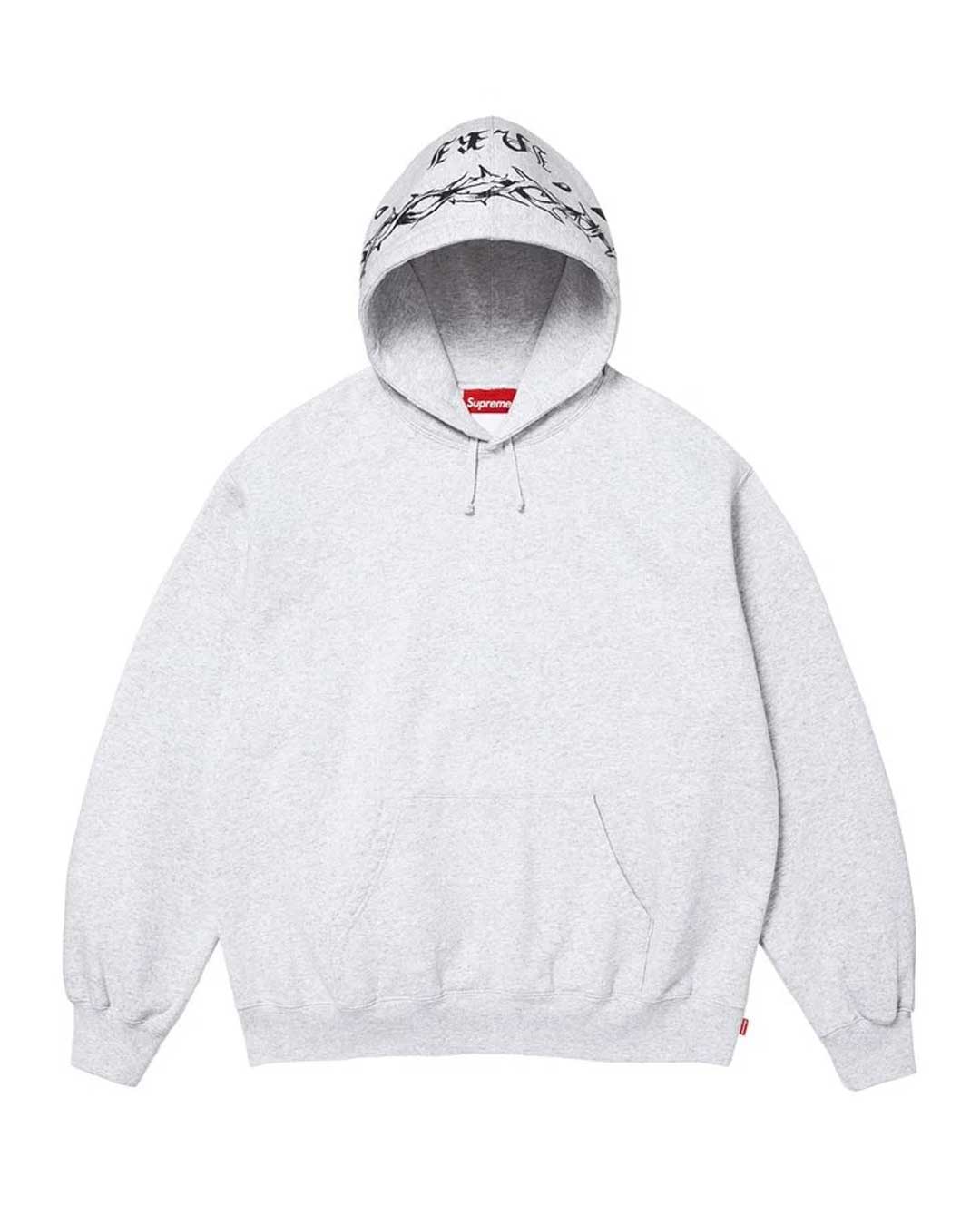 Supreme Forever Hooded Sweatshirt Ash Grey