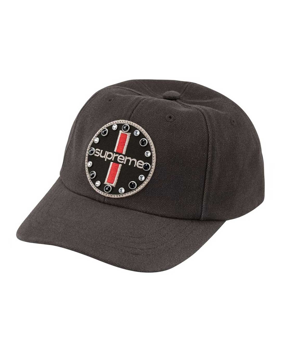 Supreme Garage 6 Panel Hat Black
