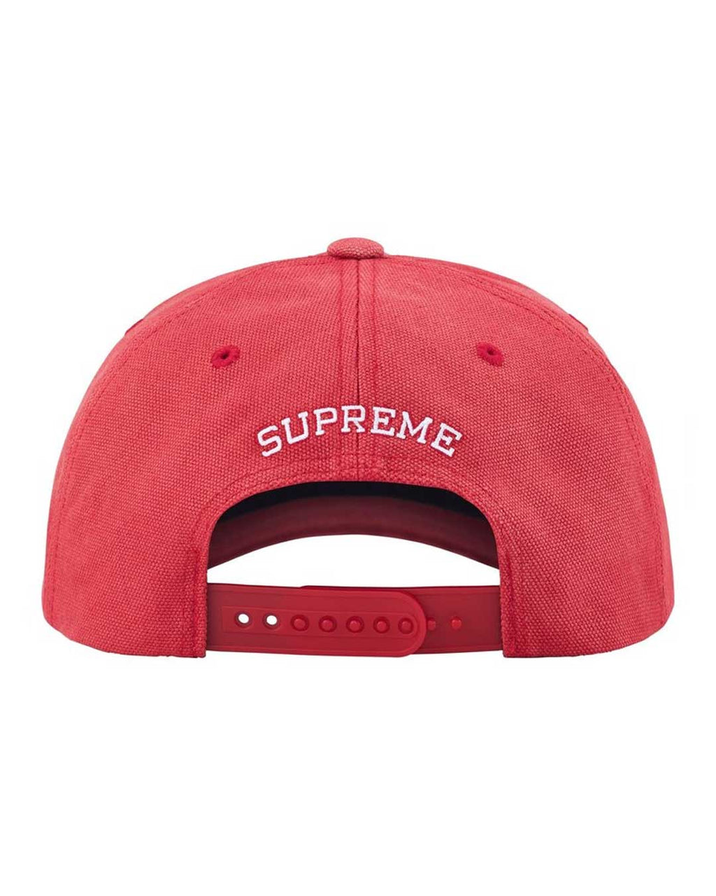 Supreme Garage 6 Panel Hat Red